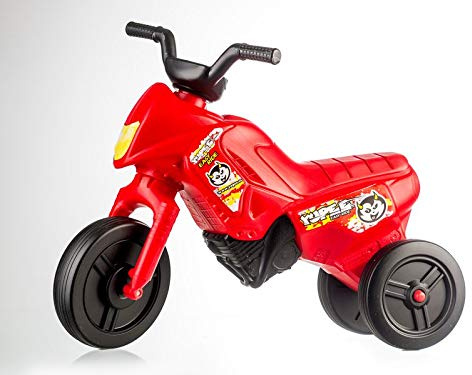 Teddies Bici senza pedali Enduro Yupee, Rosso, Bicicletta da strada
