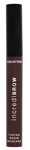 Collection Cosmetics Incredibrow Tinted Mascara, Fast Drying Formula, 8ml, Dark Brunette