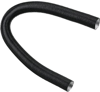 Tuyau AC, Aluminium Flexible de séchoir de séchoir de Flexible du Tuyau de Chauffage 60 mm pour Filtre à Ventilateur