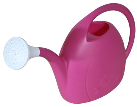 KEROPPA Regadera 7 L, Riego con Difusor, para Hogar o Jardines Pequeños, Material Reciclable, Resistente, Ligera,(Pistacho, Rosa o Azul, 7 L.)