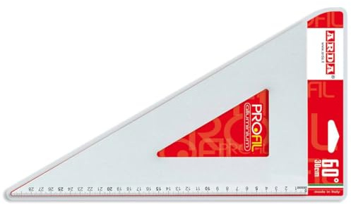 Arda triangel 60 30 cm aluminium