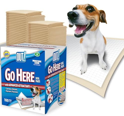 OUT! Vai qui assorbenti pad per cani e cuccioli, confezione da 100