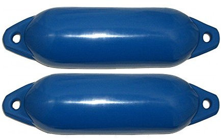 Majoni 2er-Set Bootsfender Star 25 - Farbe blau, Länge 58cm