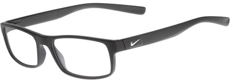 NIKE Brille Größe 53 mm Matte Schwarz, Eye SIZE: 53 BRIDGE: 17 Horizontal MEASUREMENT: 53 Vertical MEASUREMENT: 32 7