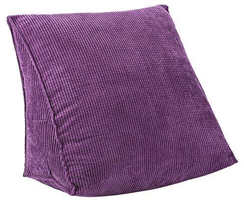 ksqp DreieckＫissen Zurück Stützkissen Keilkissen Lesekissenund Rückenstütze Sofa Bett Sofa Bürostuhl Nackenstütze,A-40cm*36cm