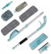 AMOS 2 in 1 Multipurpose Spray Mop and Window Cleaner Squeegee with Water Tank and 3 x Reusable Microfibre Pads for Hardwood Laminate Wood Vinyl Tiles Kitchen Bathroom Floor Cleaning