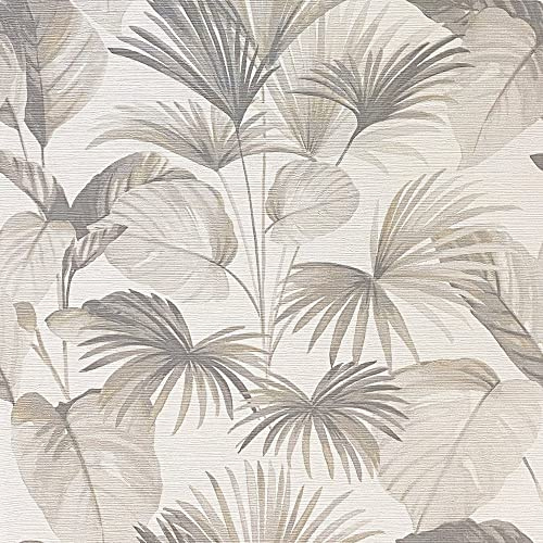 Arthouse Palm Grove Natural Wallpaper 298605 - Heavyweight Jungle Tropical Leaf