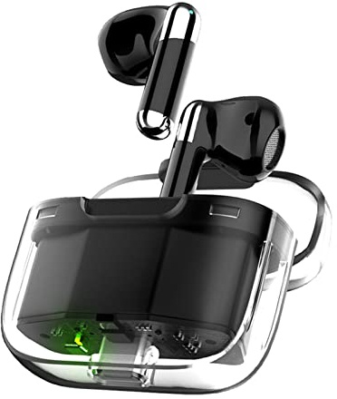Språköversättare Hörlurar, Bluetooth Tvåvägsöversättare med APP, Stöd för 144 Språk, 3 översättningslägen, översättarhörlur för Reselärande