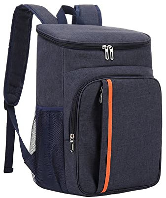 Gecheer 18L Sac à Dos Isotherme à Glacière Cooler, Sac à Dos pour Le Camping Sac Isotherme Portable, Sac de Pique pour Déjeuner Plage Camping BBQ Travail Ecole Pique