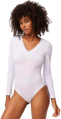 YSABEL MORA - Body Térmico Manga Larga para Mujer, Ropa Interior Aislante, Ideal para Climas Fríos, Comodidad y Ajuste, Tecnología Avanzada de Retención de Calor.