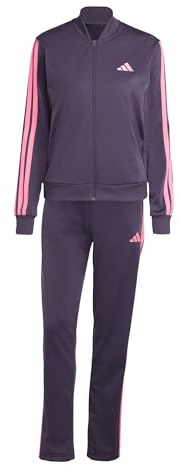 adidas Femme ESSENTIALS 3-STRIPES TRACKSUIT, aurora plum, S