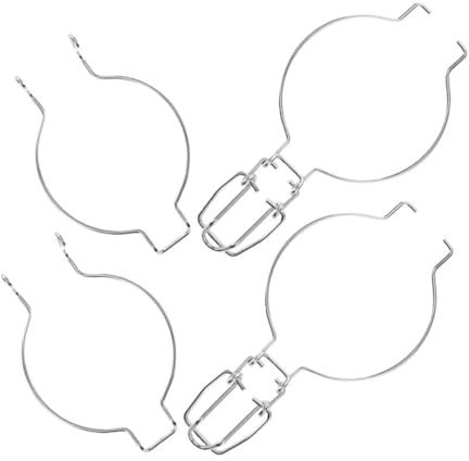 Gatuida 2piezas Tanque Sellado De Acero Inoxidable Accesorios De Repuesto para Frascos Clips De Acero Inoxidable para Frascos Hebilla De Alambre De Boca Ancha Cierre De Alambre Uso Cocina