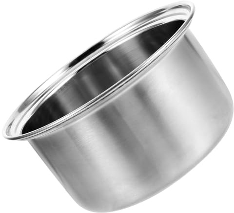 DINHEAROM Stainless Steel Soup Pot Liner for Hot Pot Cooking Compatible Induction Cookers Compact Design for Personal Use Safe and Practical for Delicious Soups and Stews