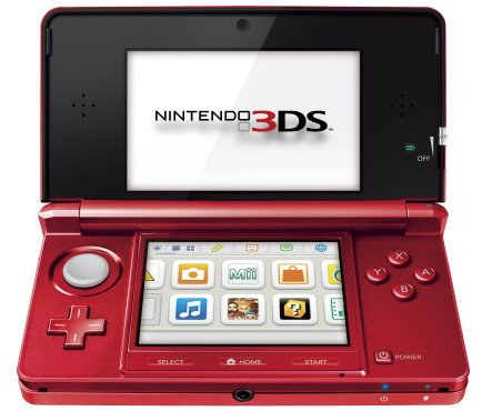 Console Nintendo 3DS - rouge métal