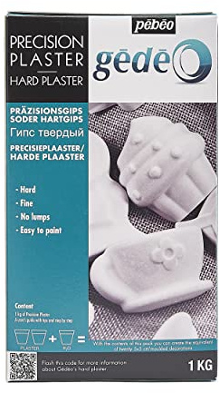 GEDEO Hard Plaster 1 kg, QPA314, White