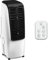 TROTEC PAE 51 Rafraîchisseur d'air/Ventilateur sur roulettes avec différents Modes de Fonctionnement et Fonction humidificateur (4 Niveaux de Puissance, 110W, télécommande, écran LED)
