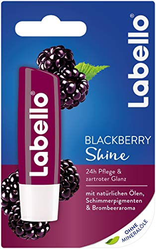 LABELLO Blackberry Shine Lip Balm, 4.8 g