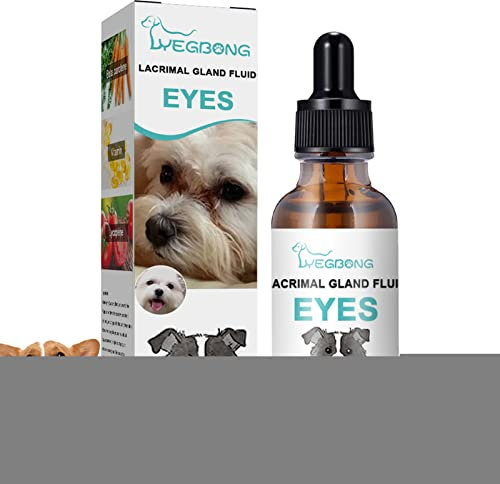 Augenpflege, Tränenfleckenentferner Für Hunde & Katzen Augentropfen - Wirkt Besser Als Augensalbe - Für Entzündung