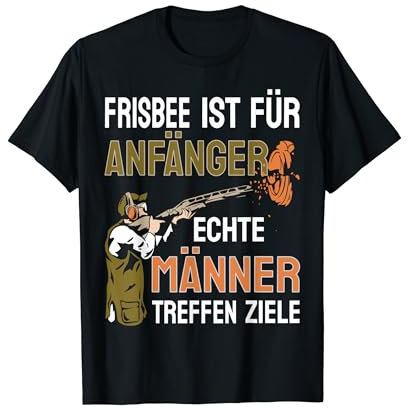 Wurftauben Tontaubenschießen Sportschießen Schütze Tontauben T-Shirt