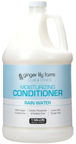 Ginger Lily Farms Club & Fitness Conditioner, 128oz, Rain Water