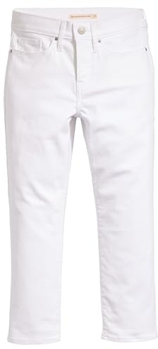 Levi's Pantalones Capri para Mujer 311 Shaping Skinny, Blanca Suave y Limpia, 25W
