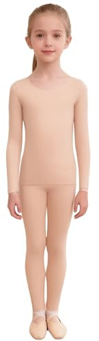 LiiYii - Conjunto de ropa interior térmica para niño, niña, térmica, interior de manga larga, leggings para invierno, mallas y ropa de deporte, esquí, invierno, nieve