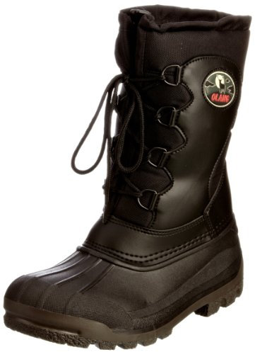 Olang Canadian Schneestiefel für Herren, Schwarz - Schwarz - Größe: 40 EU
