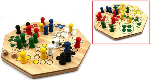 Engelhart 340760 Ludo Jumbo - Juego de Mesa