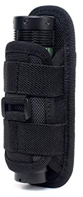 WYNEX Étui pour Lampe de Poche Tactique Pochette de Lampe de Poche Support de Torche Électrique Pochette d'Étui de Lampe Poche pour Ceinture Porte Lampe Torche, Rotatif à 360°| Dégagement Rapide