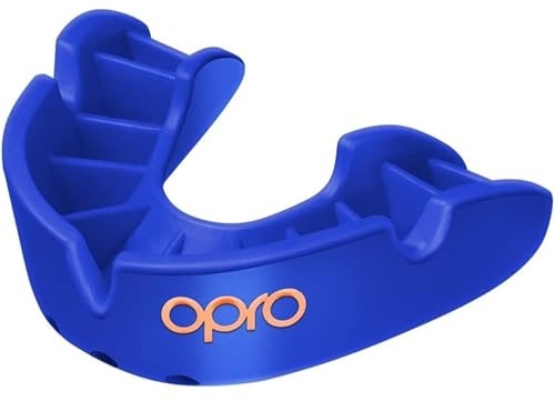 OPRO Mundschutz – Bronze-Level Zahnschutz für Boxen, Kampfsport, MMA, Erwachsene & Kinder – Selbstanpassende Schiene für Hockey, Kickboxen, Rugby – Essenzielle Passform – Mit zahnärztlicher Garantie