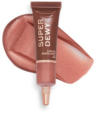 Make up revolution Flüssiger Highlighter (Pink Lights) - Glänzend - Pink - Tube