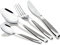 Berlinger Haus Matt-Mirror Ménagère 24-Piece Acier Inoxydable, Set de Couverts de Table 6 Personnes, Household, Camping, Hotels, Finition Polie/Mat, Cutlery Set Modern Elegant Design