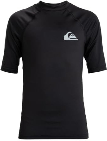 Quiksilver Everyday - Kurzärmliges Surf-T-Shirt mit UPF 50 für Jungen 8-16 Schwarz