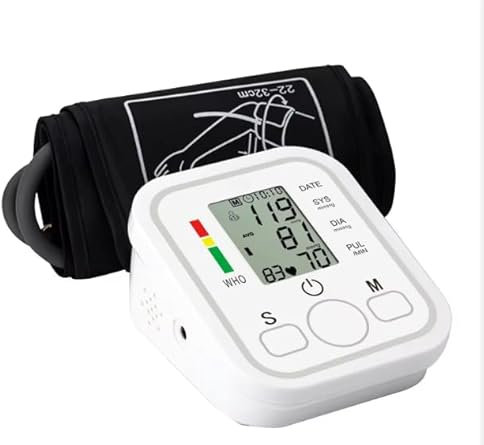 Blood Pressure Monitors, Blood Pressure Machine, Medical BP Monitor Upper Arm BP Cuff for Home Use, Heart Rate Hypertension Monitor, CE Certified