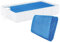 Generisch Pool Solarabdeckplane 220 x 150cm, Solarplane für Pools, Pool-Abdeckung Wärmeplane Abdeckplane Solarplane Solarabdeckung, Rechteckig Solarabdeckung Solarplane zuschneidbar Solarfolie