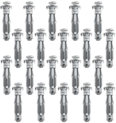 20 Stück Hohlraumdübel, M8x52mm Hohlwanddübel, Spreizdübel, Robuste Hohlwandanker für Befestigungen in Gipskartonplatten, Heimdekoration