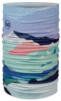 Buff Braga de cuello Original EcoStretch Niño Niña, Bufanda, Tubular, Multifuncion, Cuello y Cabeza, Correr, Caminar, Senderismo, Sostenible, Ligera, Talla Única, Menta