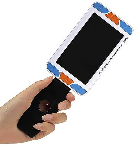 Aide à la lecture électronique, loupe numérique portable, design double caméra, 26 modes de couleur, grossissement 3-48x, aides visuelles pour les personnes malvoyantes