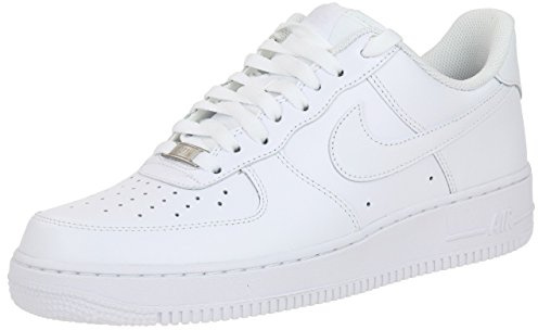 Nike Unisex-Erwachsene AIR Force 1 '07 Sneakers, Weiß, 47 (US 12.5)