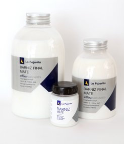 BARNIZ AL AGUA MATE 500 ML LA PAJARITA