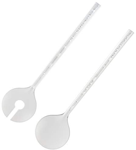 Westmark Cubiertos para Servir Ensalada, 2 piezas, Con burbujas de aire, Longitud: 27,5 cm, Plástico, Burbujas, Color: transparente, 20922270