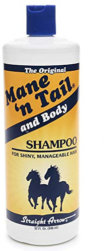 Straight Arrow Unisex Mane 'n' Tail Shampoo, Bianco, 946 ML