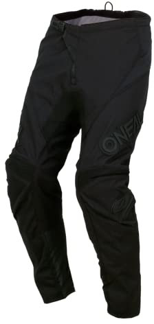 O'NEAL | Motocross-Hose | Enduro Motocross | außergewöhnliche Bewegungsfreiheit, Vollständig gefüttert, Gummi Schutzpolster für Extra Schutz | Pants Element Classic | Erwachsene | Schwarz | Größe 36