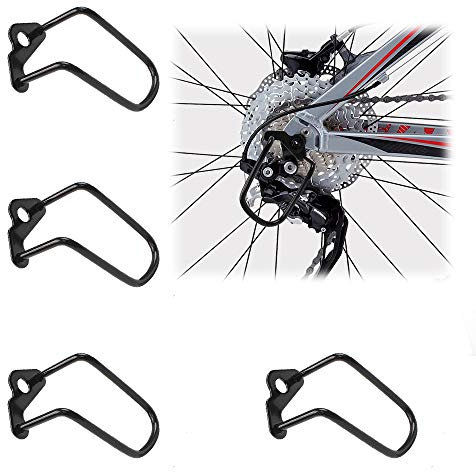 YUEYUAN 4 Pcs Fahrradschaltung Schutzbügel，10.5 * 5.4 * 4.7 cm Fahrrad Schaltwerk Schutz Stahl Sturzschutz für Mountainbikes Rennräder Falträde