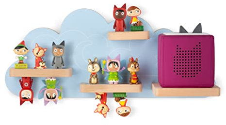 tonies Regal Auf der Traumwolke, Regal für Toniebox und Figuren