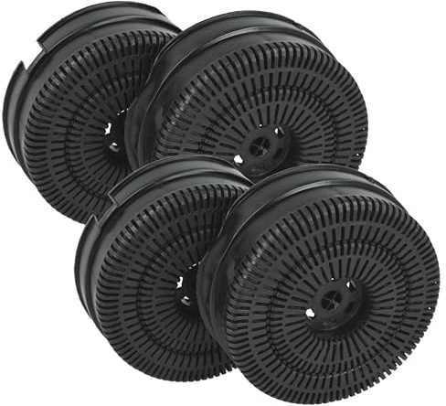 vhbw 4x Filtres à charbon actif compatible avec De Dietrich DHT1336X1, DHT1336X hotte aspirante