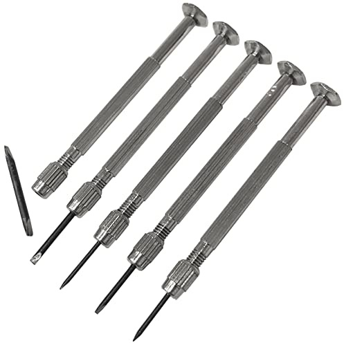 Jewellers Tools 5 SCREWDRIVER SET : Watchmakers Watch Screwdrivers Set Of 5 Repair Service Tool (30)