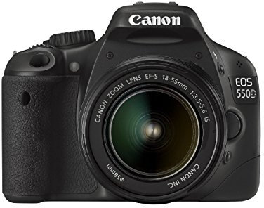 Canon EOS 550D Digital SLR Camera (inc 18-55 mm f/3.5-5.6 IS Lens Kit) - (Renewed)