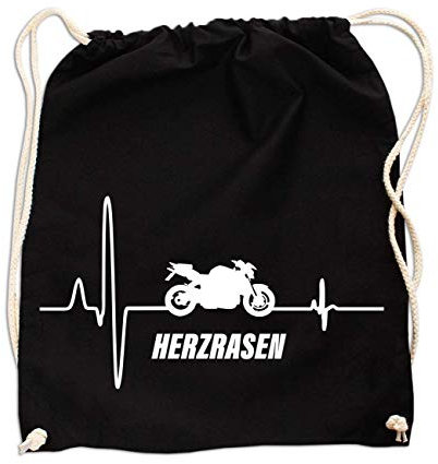 Rucksack Herzrasen Motorrad Fighter
