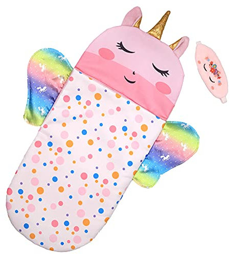 ZWOOS Puppenschlafsack mit Schlafmaske für Babypuppen, weiches Zubehör für 25-38 cm Puppen